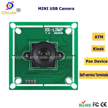 HD 1.0megapixel Módulo de vídeo USB Câmera para quiosque ATM (SX-6130A)